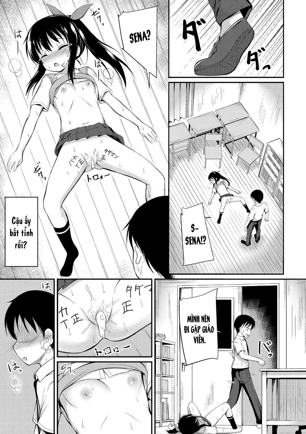 HentaiVN.net - Ảnh 7 - Sena đáng thương [Kawaisou na Sena-san; Pitiful Sena] - Oneshot