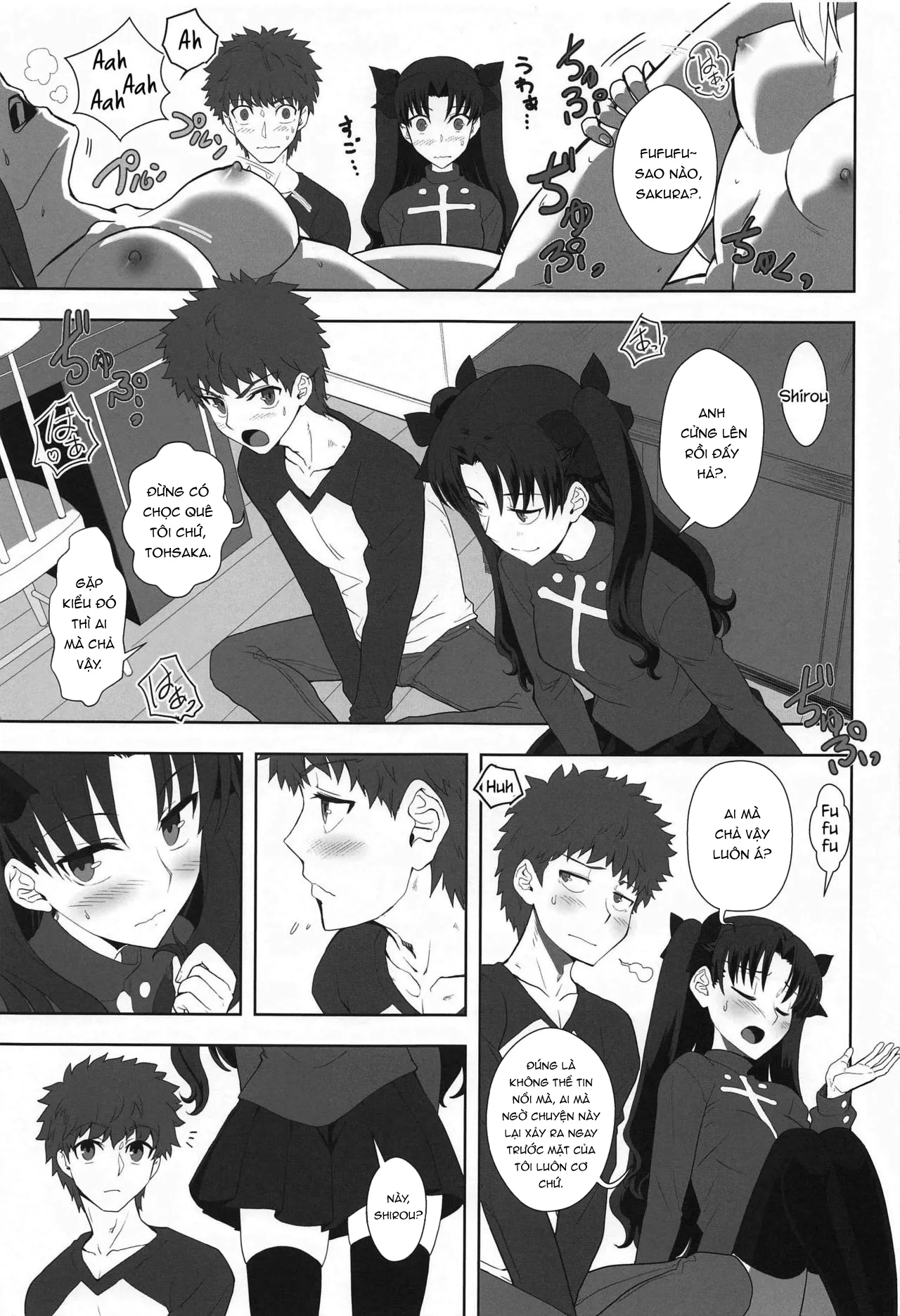 HentaiVN.net - Ảnh 18 - Emiya Shirou no Isshuukan [衛宮士郎の一週間] - Oneshot