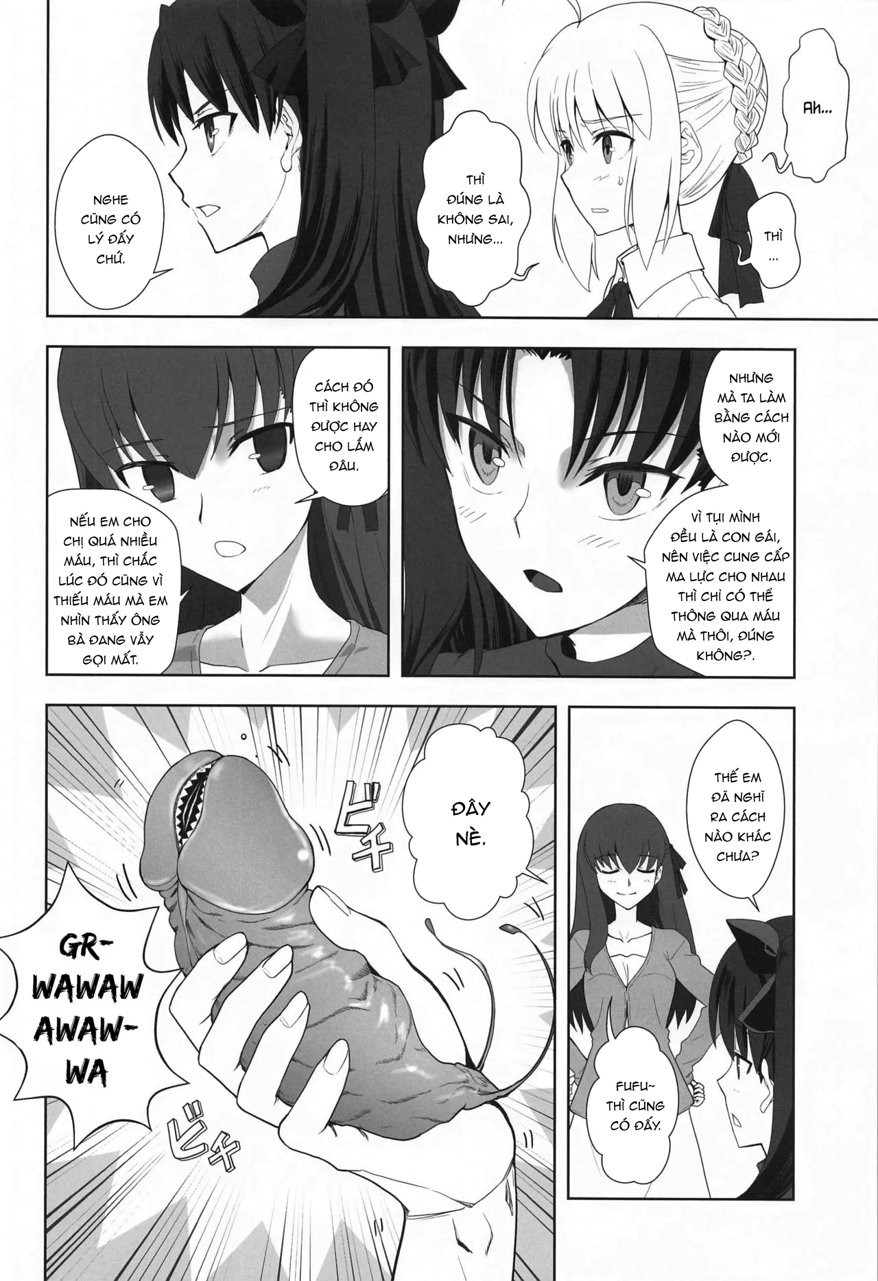 HentaiVN.net - Ảnh 9 - Emiya Shirou no Isshuukan [衛宮士郎の一週間] - Oneshot