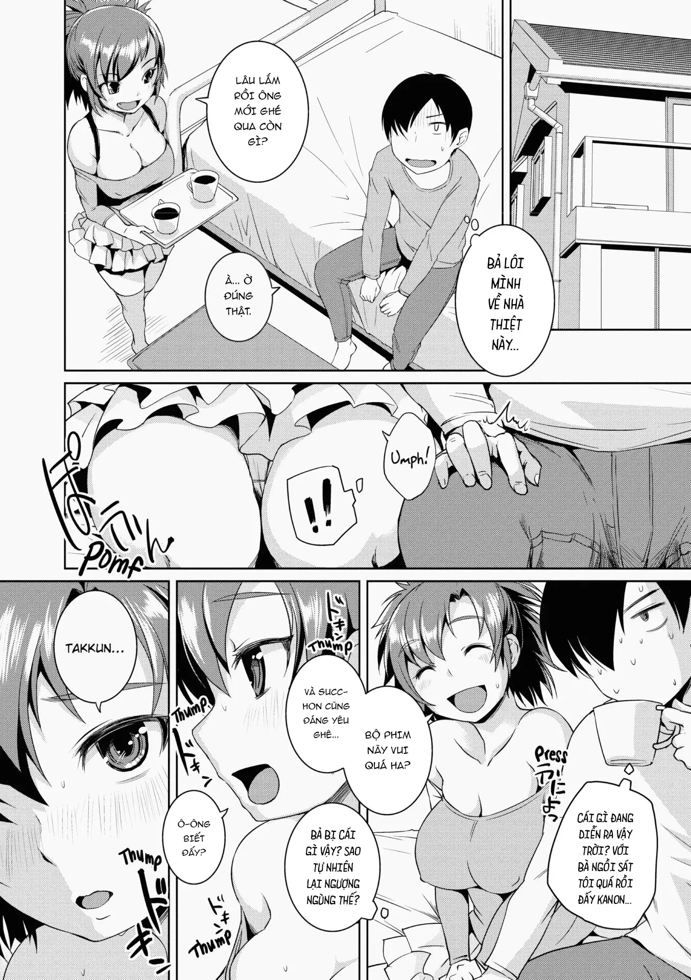 HentaiVN.net - Ảnh 10 - Người bạn vú thân thời thơ ấu [Childhood Breast Friend] - Oneshot