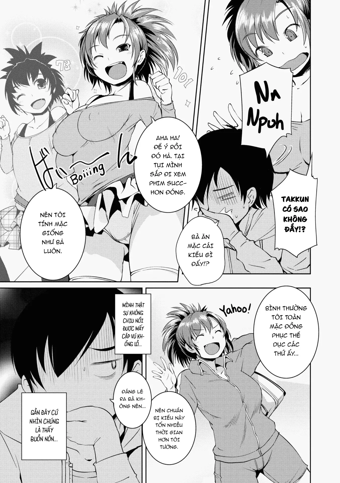 HentaiVN.net - Ảnh 7 - Người bạn vú thân thời thơ ấu [Childhood Breast Friend] - Oneshot