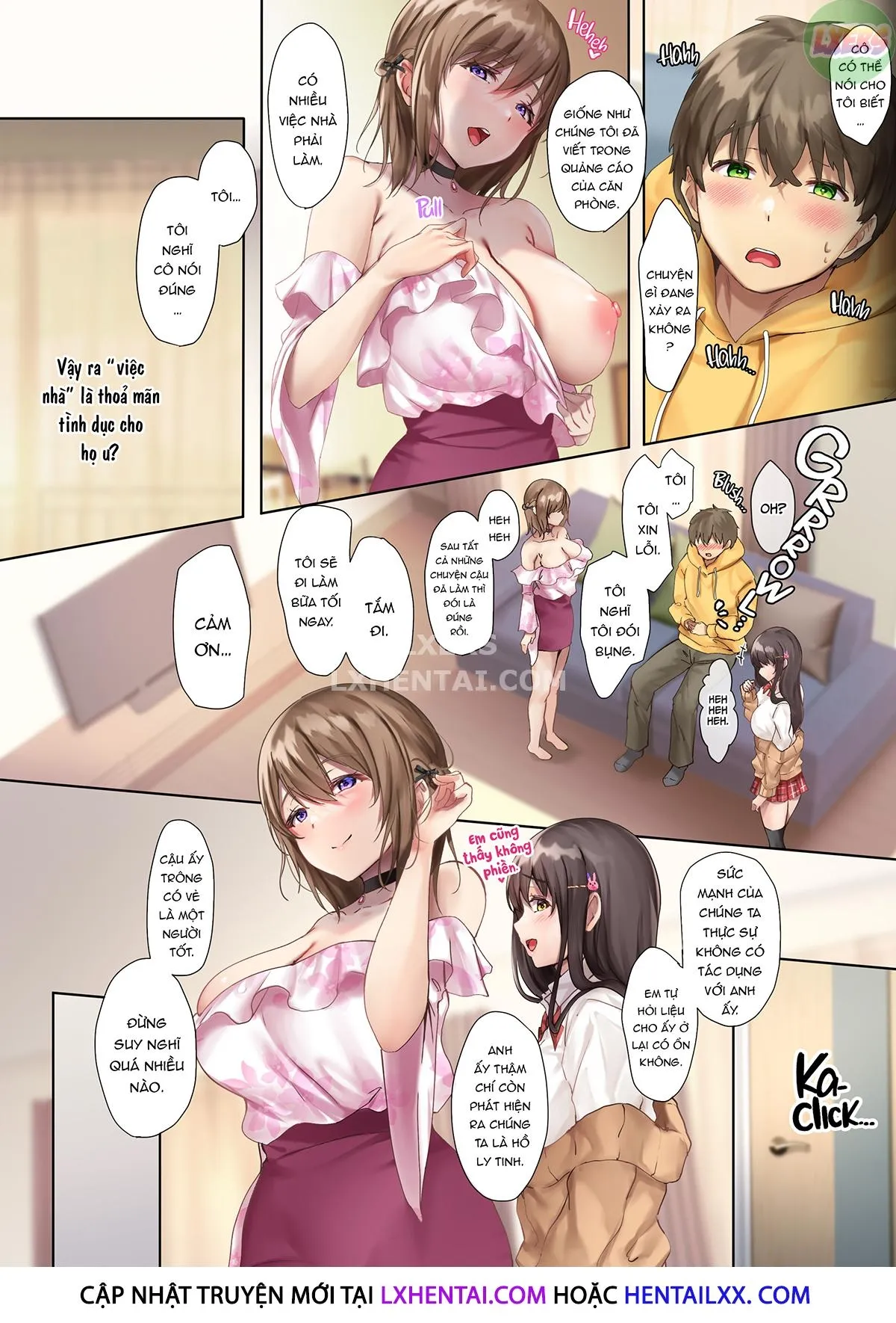 HentaiVN.net - Ảnh 28 - Life with the Succubi - Chap 1