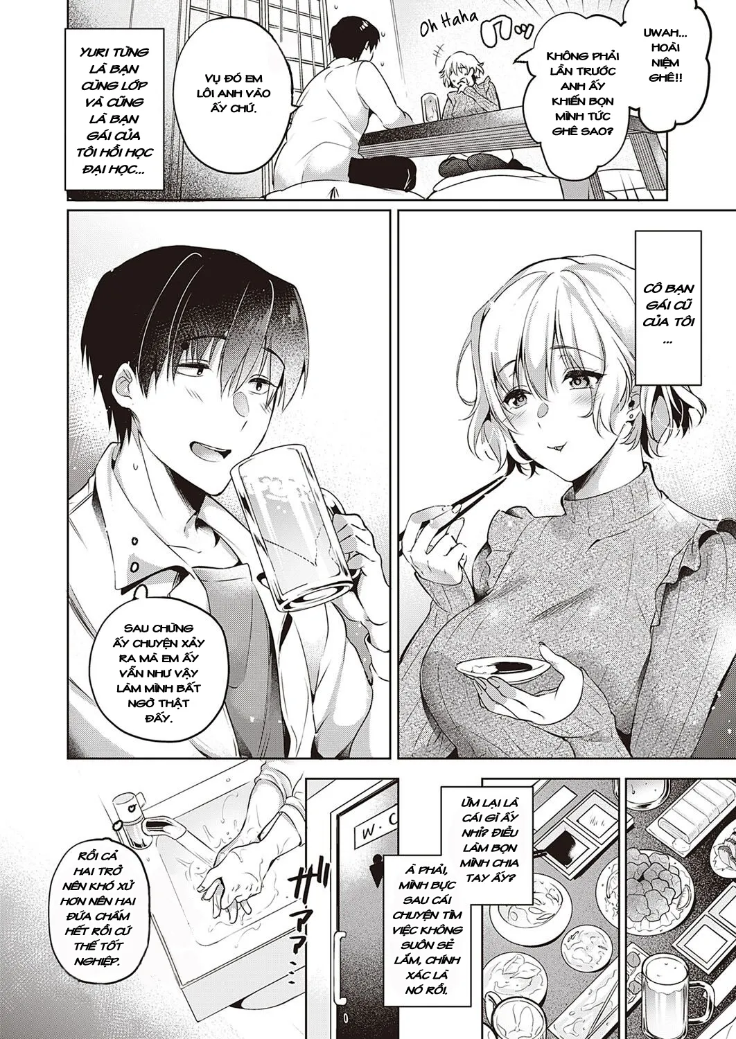 HentaiVN.net - Ảnh 5 - Nối lại tình cũ [Imasara na Futari] - Siu phẩm