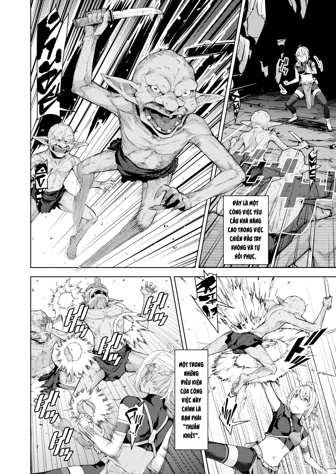 HentaiVN.net - Ảnh 7 - Chuyện về nữ mạo hiểm giả lưu lạc trong hầm ngục dục vọng! - Chap 1