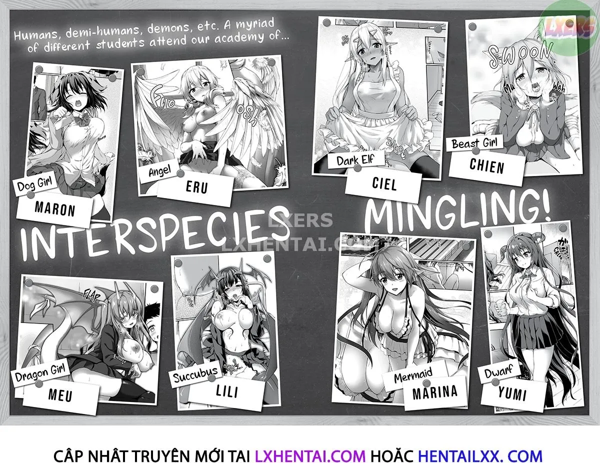 HentaiVN.net - Ảnh 8 - Tình yêu đa chủng loài 101 - Chap 1 - Stairway to Hell or Heaven!?