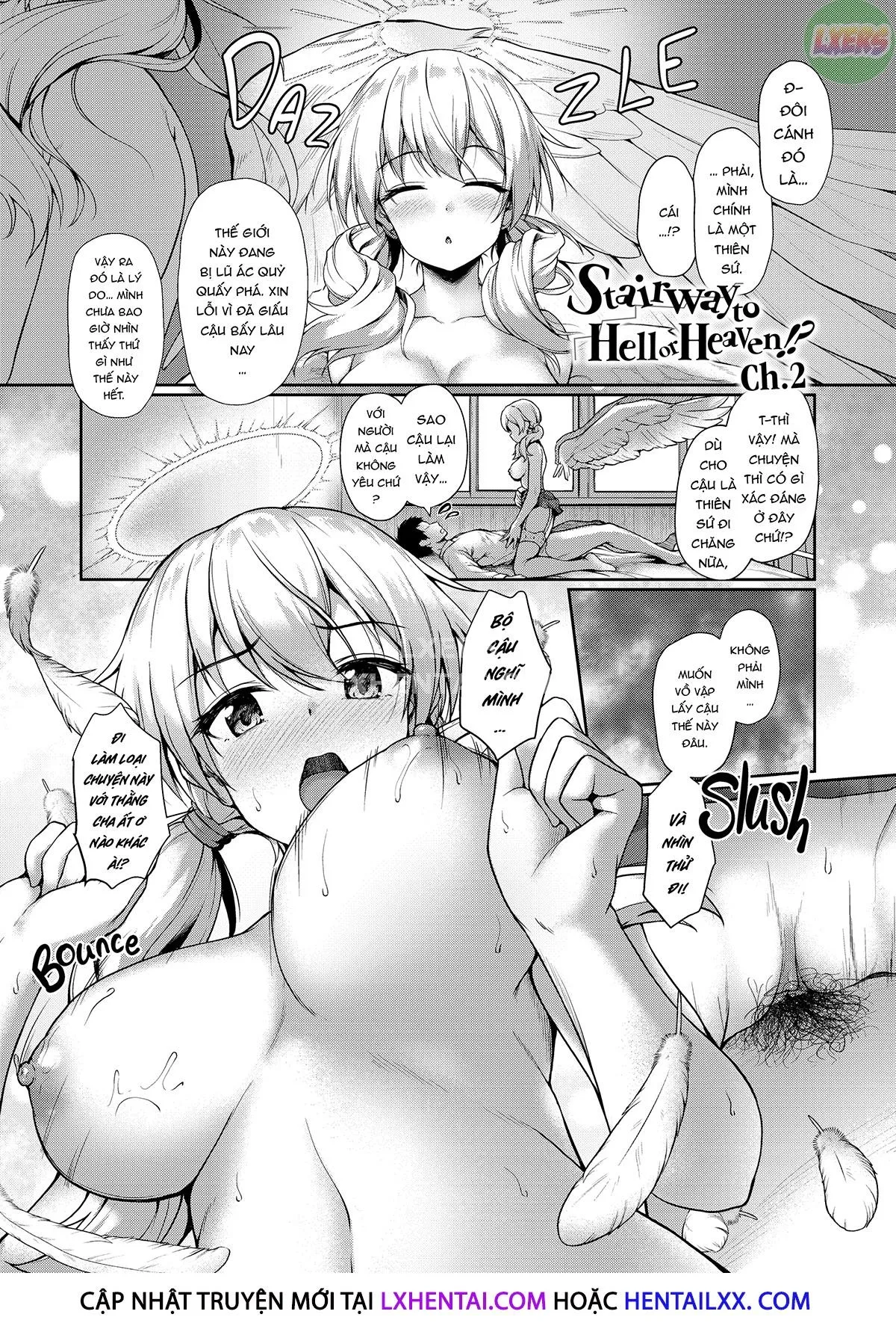 HentaiVN.net - Ảnh 4 - Tình yêu đa chủng loài 101 - Chap 2 - Stairway to Hell or Heaven!?
