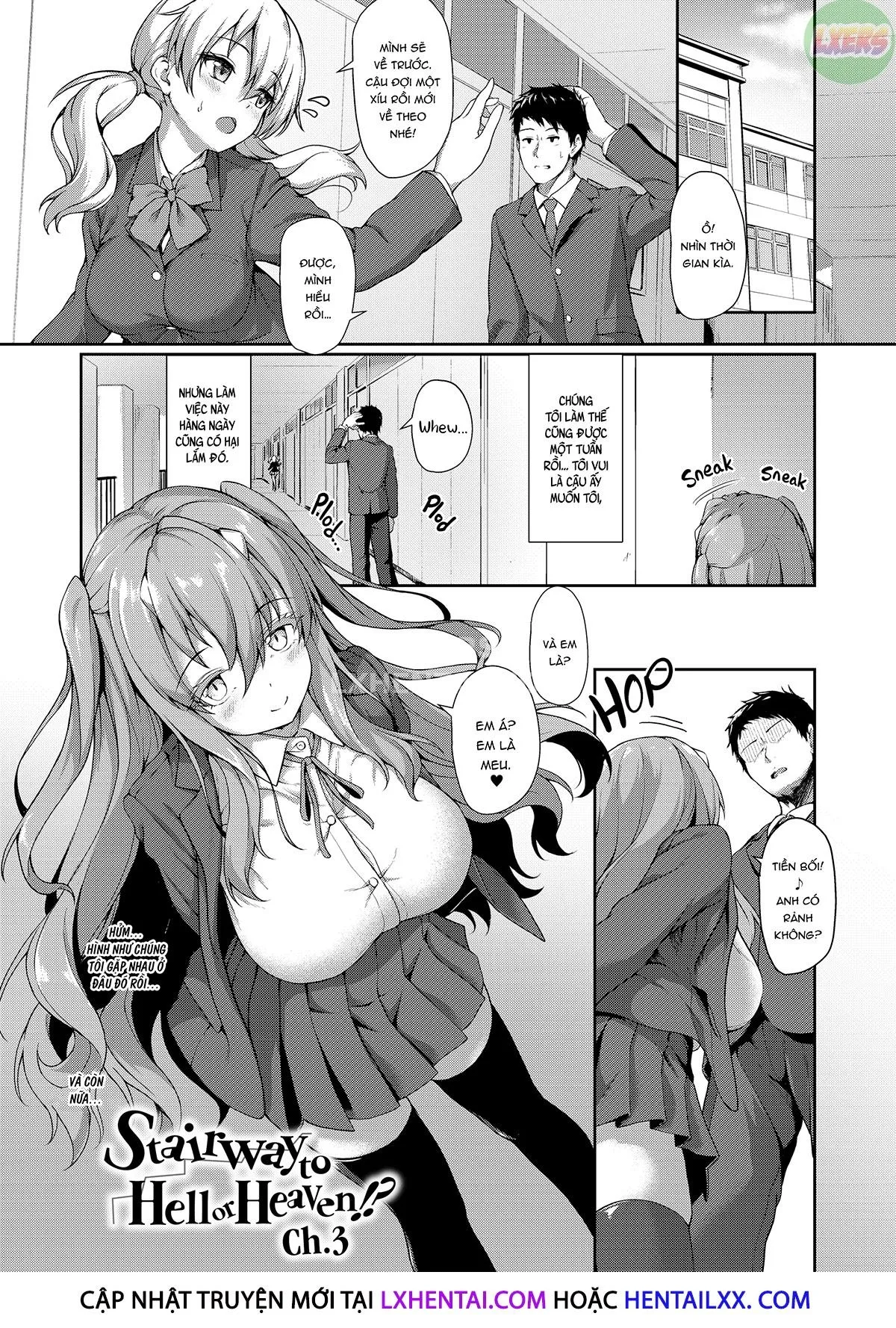 HentaiVN.net - Ảnh 4 - Tình yêu đa chủng loài 101 - Chap 3 - Stairway to Hell or Heaven!?