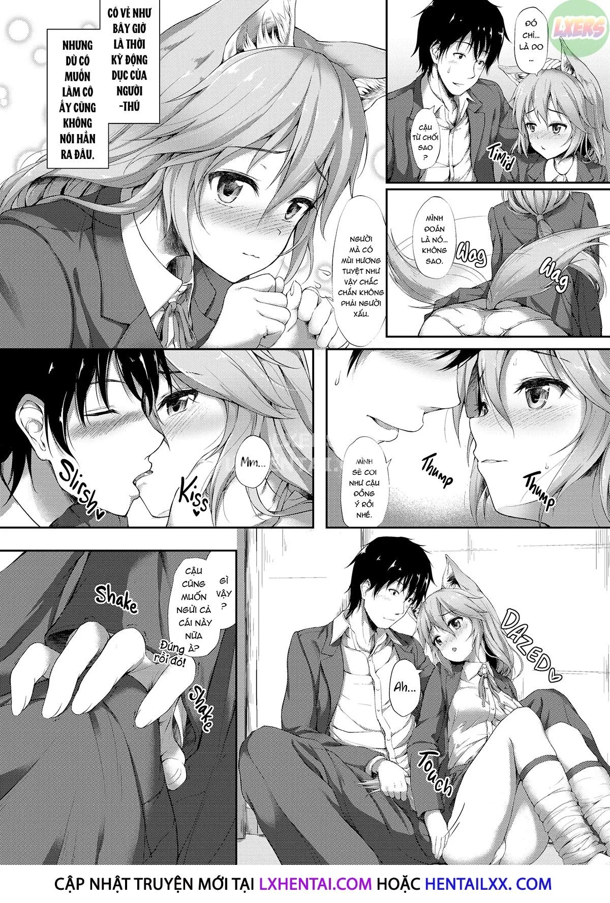 HentaiVN.net - Ảnh 9 - Tình yêu đa chủng loài 101 - Chap 6 - Attracted by Your Scent