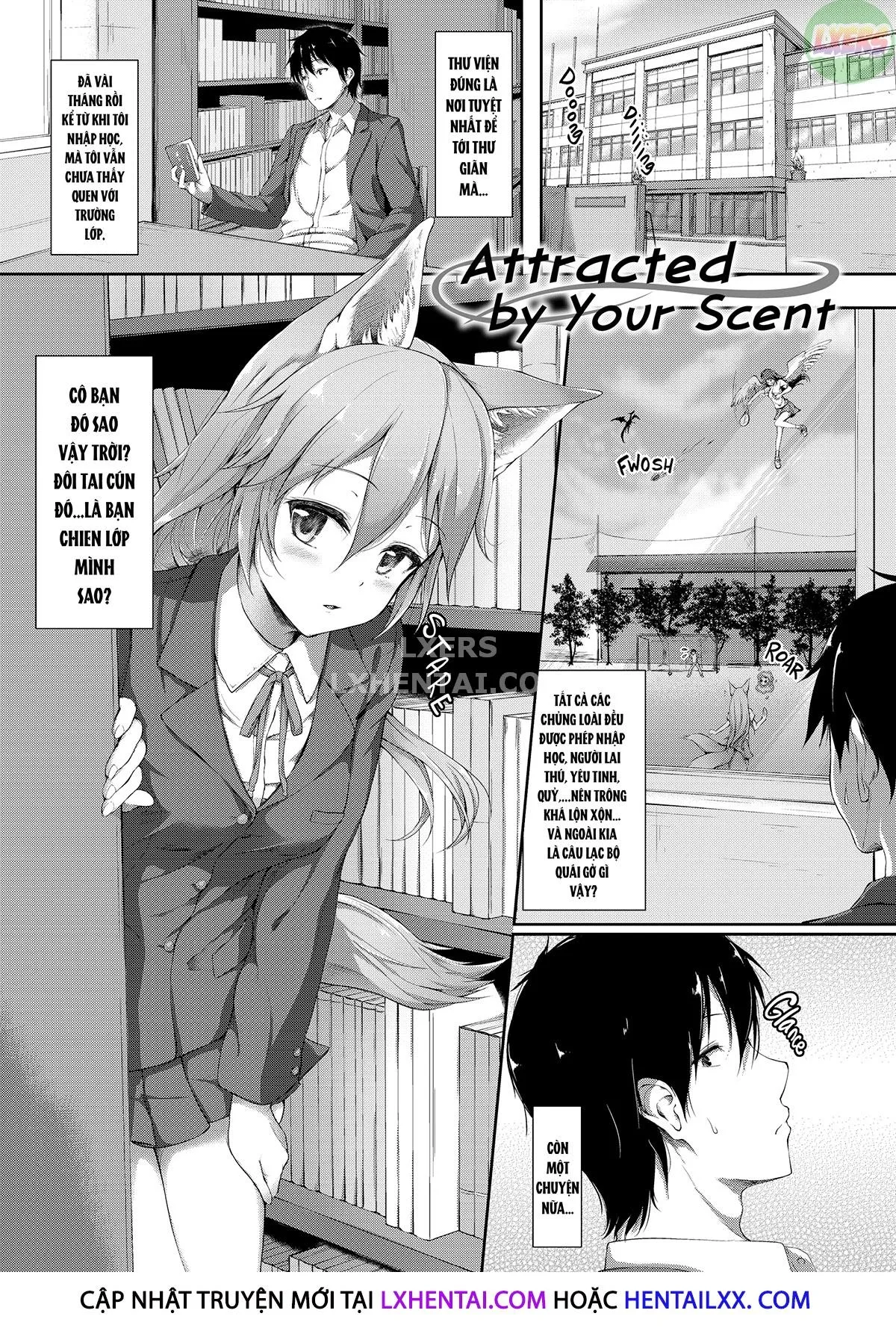HentaiVN.net - Ảnh 4 - Tình yêu đa chủng loài 101 - Chap 6 - Attracted by Your Scent