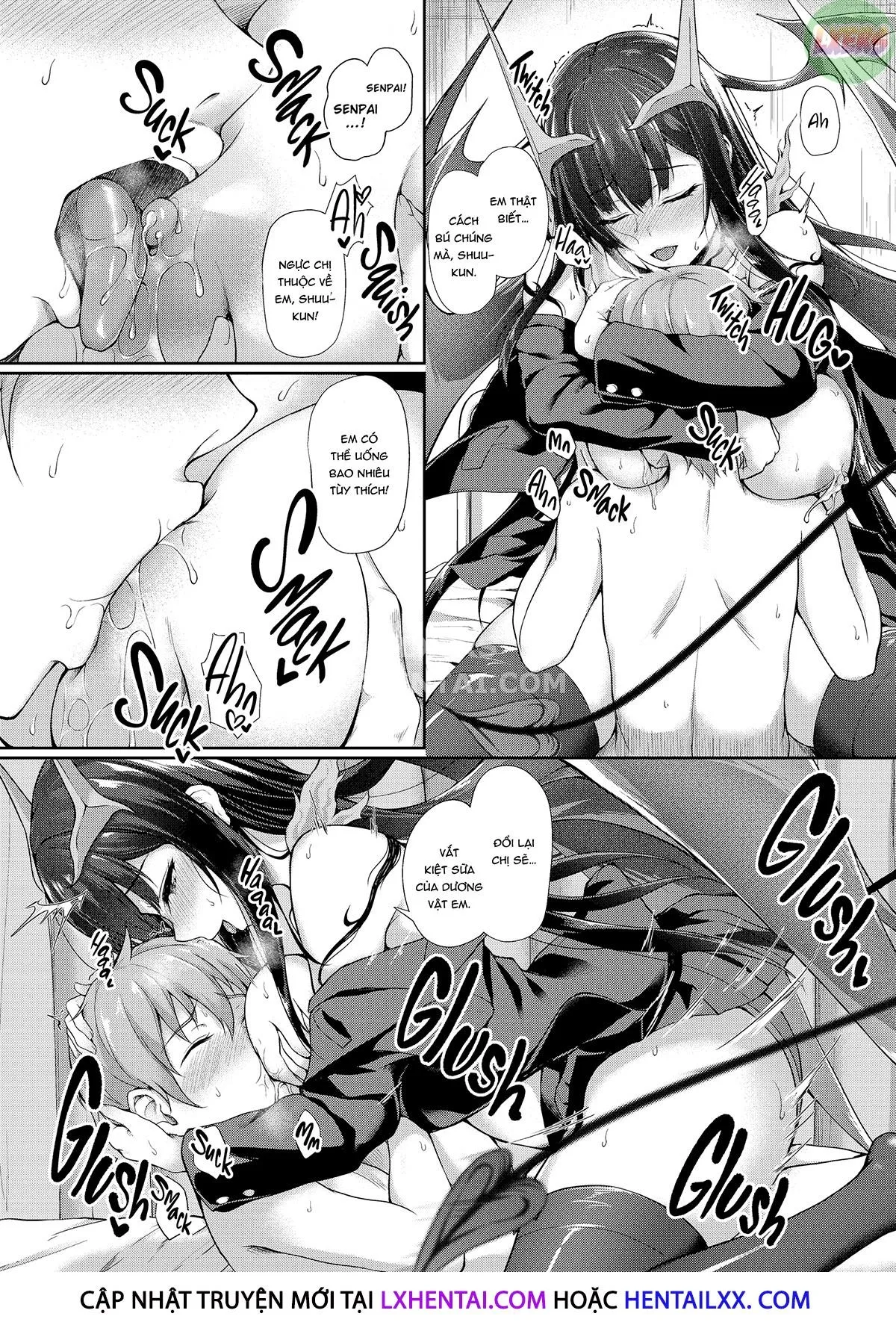 HentaiVN.net - Ảnh 17 - Tình yêu đa chủng loài 101 - Chap 8 - Steamy, Mutual Milking