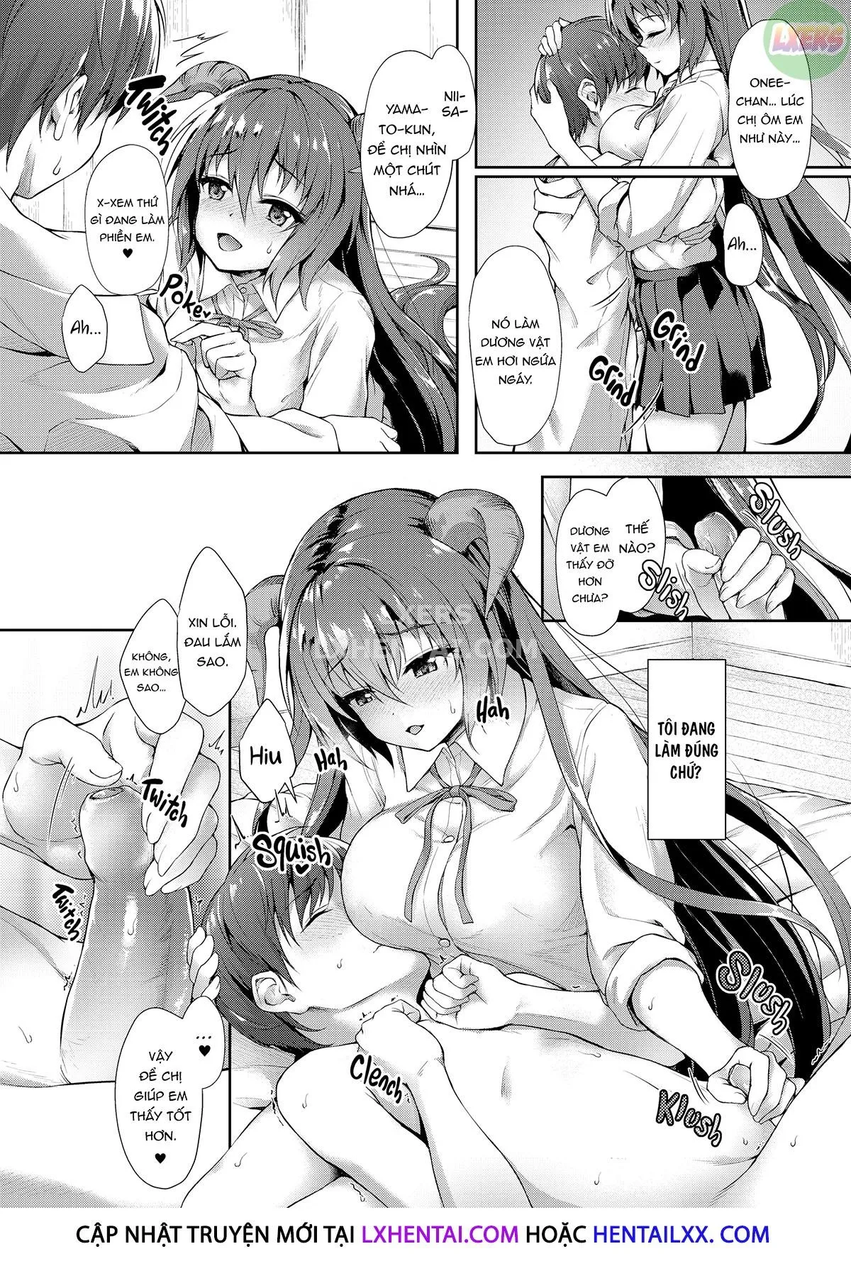 HentaiVN.net - Ảnh 9 - Tình yêu đa chủng loài 101 - Chap 9 - Perk Up, Tiny Brother ❤