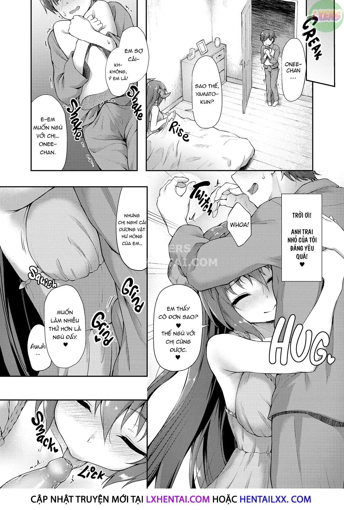 HentaiVN.net - Ảnh 13 - Tình yêu đa chủng loài 101 - Chap 9 - Perk Up, Tiny Brother ❤
