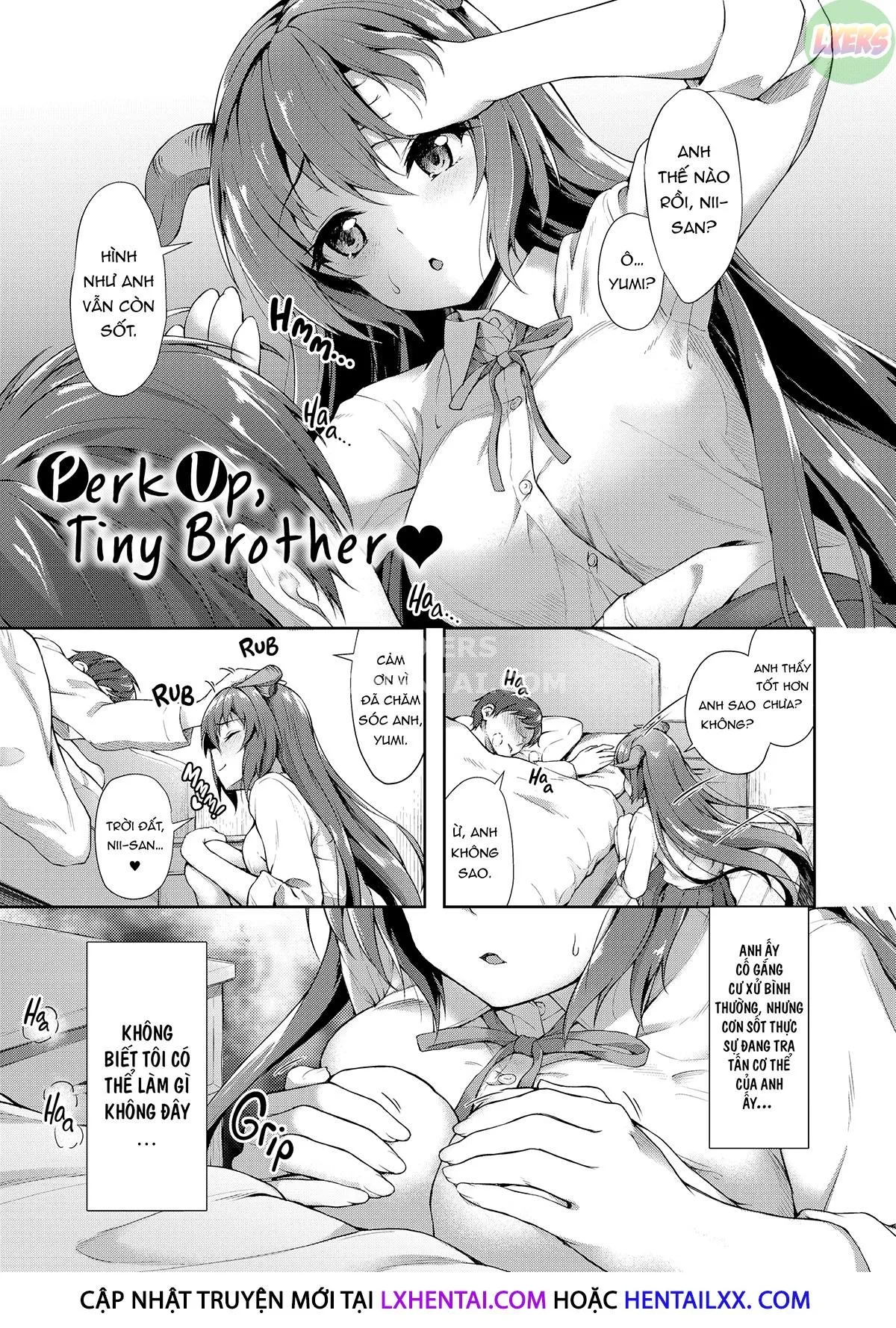 HentaiVN.net - Ảnh 4 - Tình yêu đa chủng loài 101 - Chap 9 - Perk Up, Tiny Brother ❤