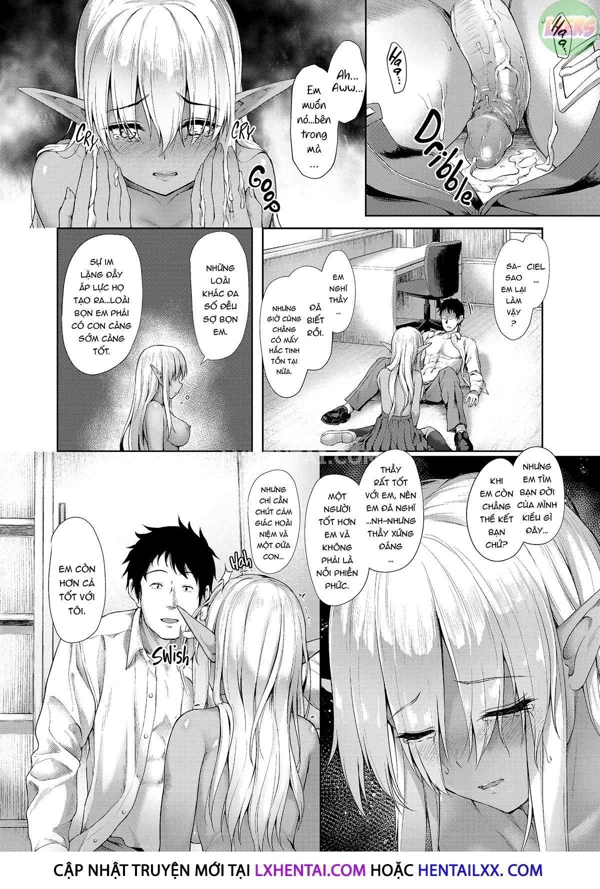 HentaiVN.net - Ảnh 11 - Tình yêu đa chủng loài 101 - Chap 10 - If It is You...