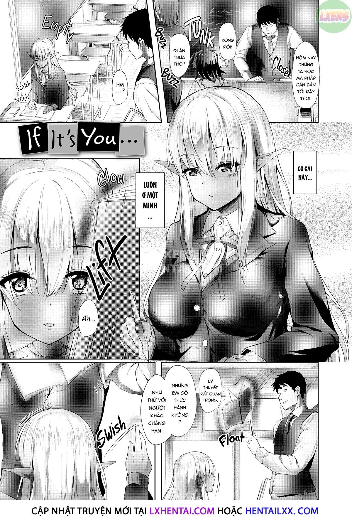 HentaiVN.net - Ảnh 4 - Tình yêu đa chủng loài 101 - Chap 10 - If It is You...