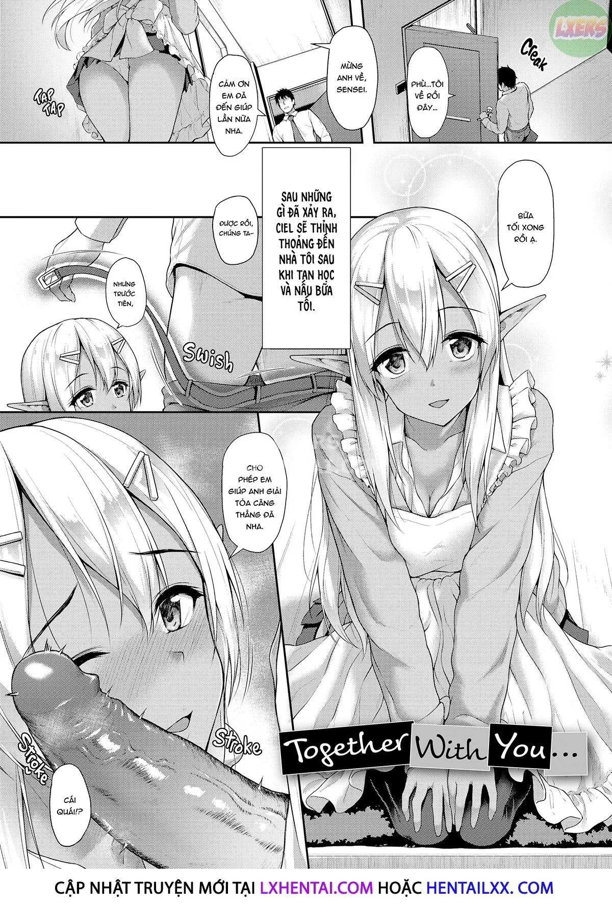 HentaiVN.net - Ảnh 4 - Tình yêu đa chủng loài 101 - Chap 11 - Together With You...