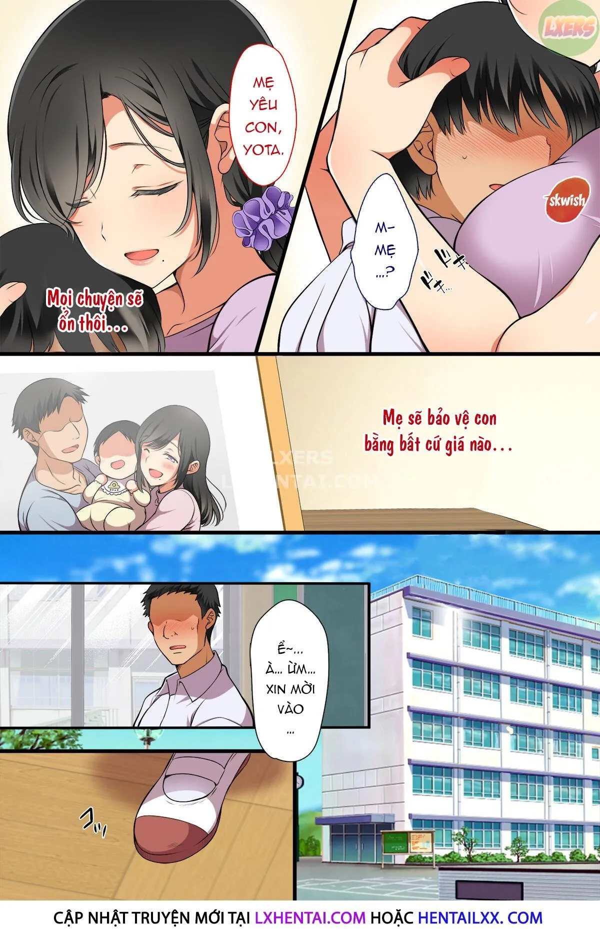 HentaiVN.net - Ảnh 9 - A MILF Became A Classmate! [Hitozuma Ga Classmate Ni!?] - Oneshot