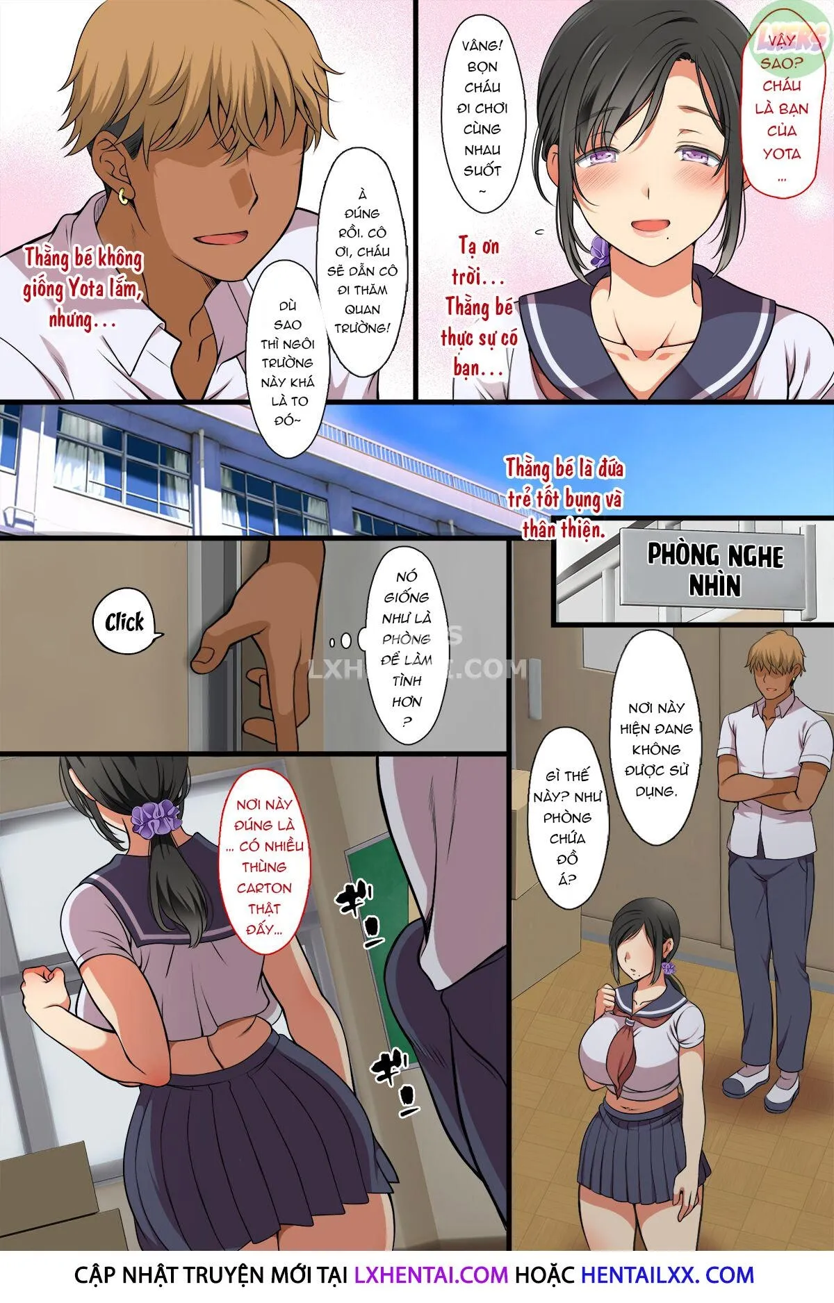 HentaiVN.net - Ảnh 15 - A MILF Became A Classmate! [Hitozuma Ga Classmate Ni!?] - Oneshot