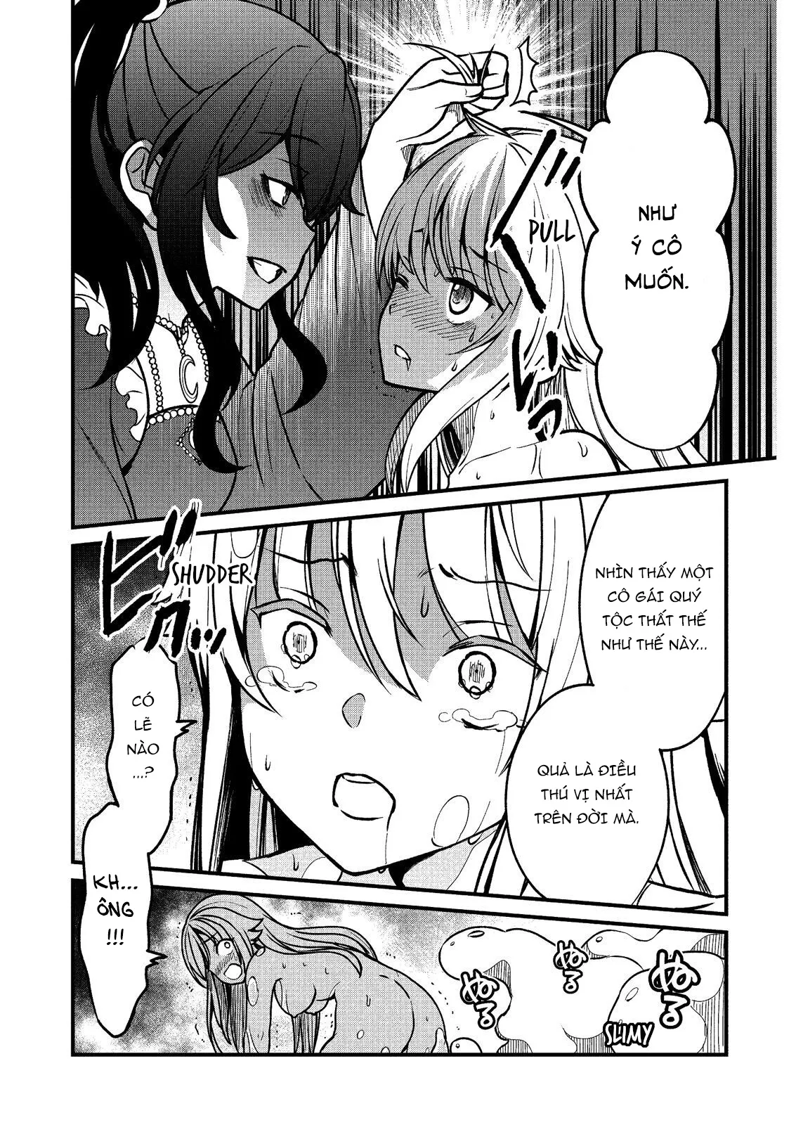 HentaiVN.net - Ảnh 22 - Trở thành nữ kiếm vương và làm việc tại nhà thổ [Becoming Princess Knight and Working at Yuri Brothel] - Chap 1