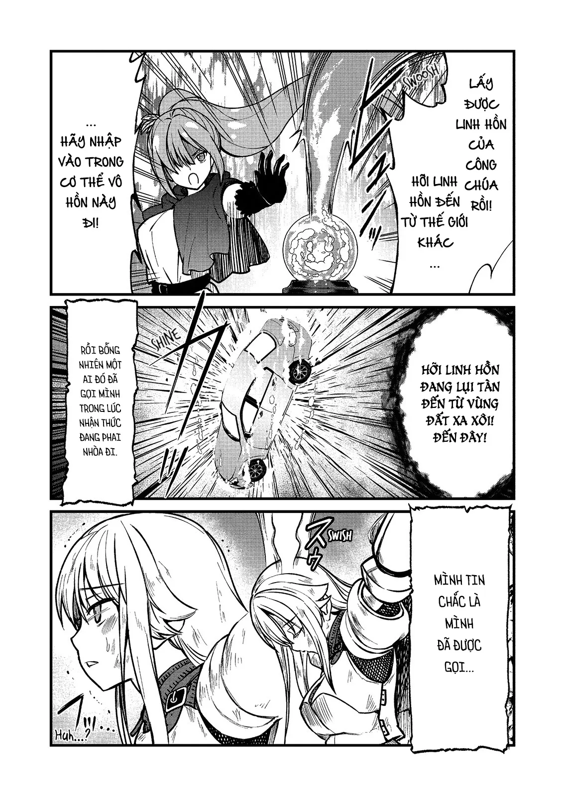 HentaiVN.net - Ảnh 7 - Trở thành nữ kiếm vương và làm việc tại nhà thổ [Becoming Princess Knight and Working at Yuri Brothel] - Chap 1