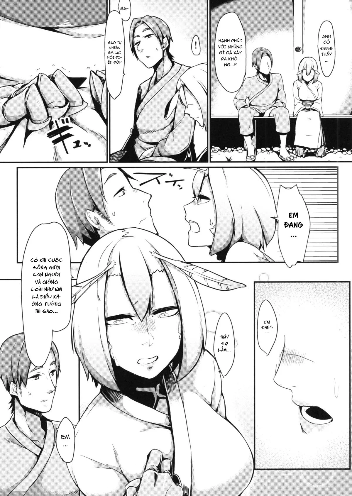 HentaiVN.net - Ảnh 9 - Yamahime no Mayu [Mountain Princess' Cocoon] - Oneshot