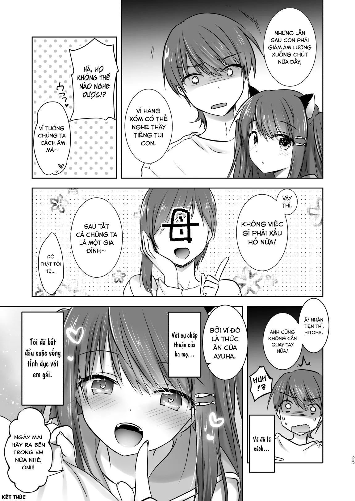HentaiVN.net - Ảnh 21 - Cô em gái tôi đã biến thành Succubus với sự chấp thuận của gia đình tôi đã làm tình với em ấy [Imouto ga Succubus ni Natta node Oya Kounin de Sex Shimasu] - Oneshot