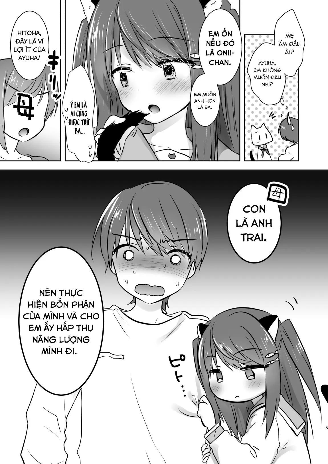 HentaiVN.net - Ảnh 4 - Cô em gái tôi đã biến thành Succubus với sự chấp thuận của gia đình tôi đã làm tình với em ấy [Imouto ga Succubus ni Natta node Oya Kounin de Sex Shimasu] - Oneshot