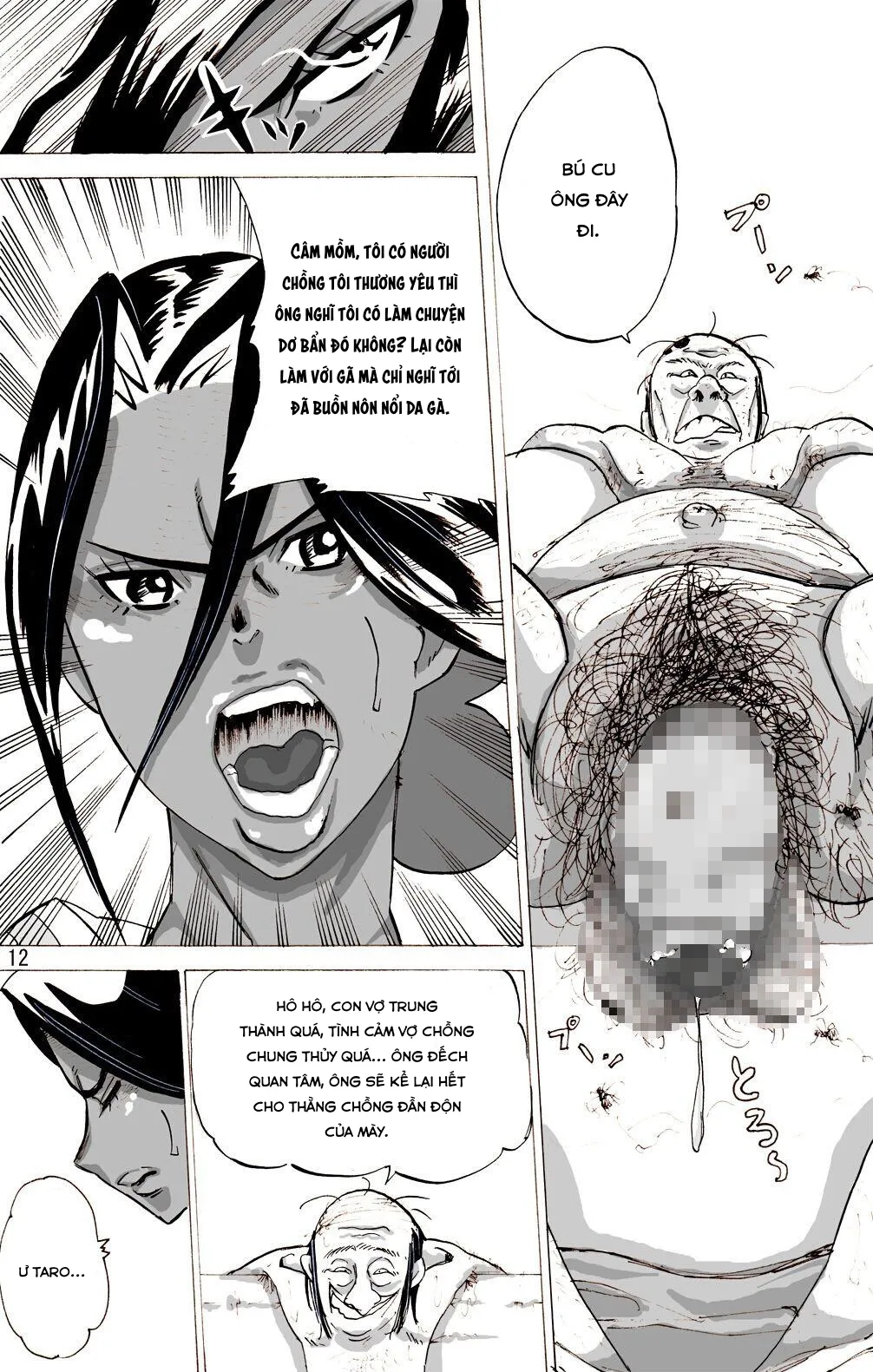 HentaiVN.net - Ảnh 12 - Yankee Zuma Akemi ~ [ヤンキー妻 明美 ～昏睡寝取られむちむち妻～] - Chap 3