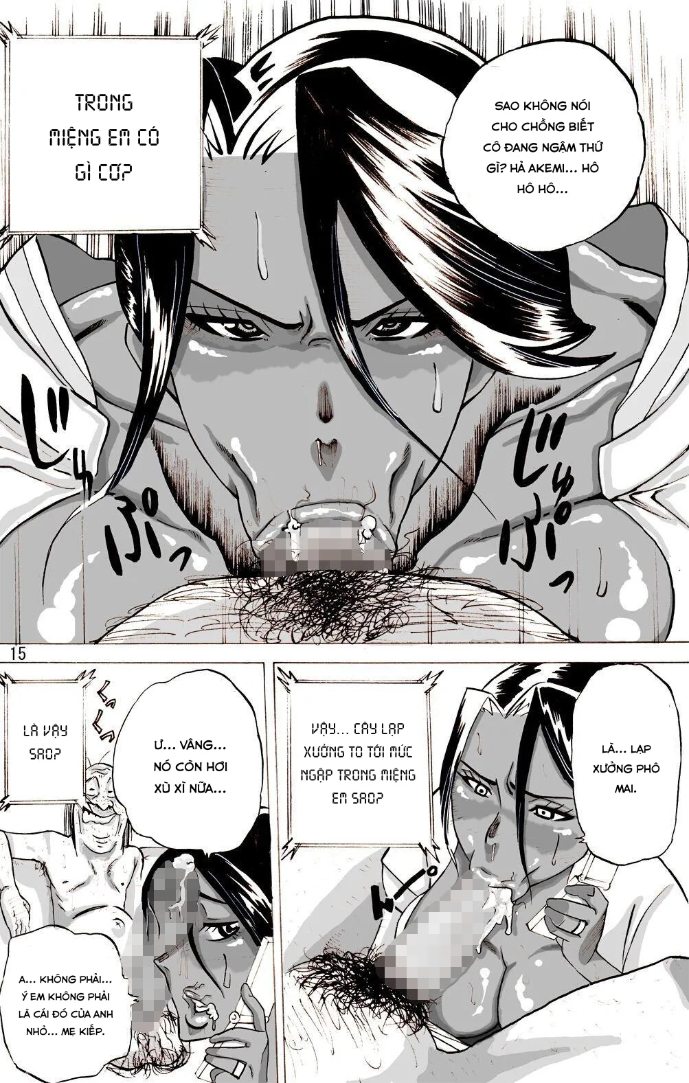HentaiVN.net - Ảnh 15 - Yankee Zuma Akemi ~ [ヤンキー妻 明美 ～昏睡寝取られむちむち妻～] - Chap 3
