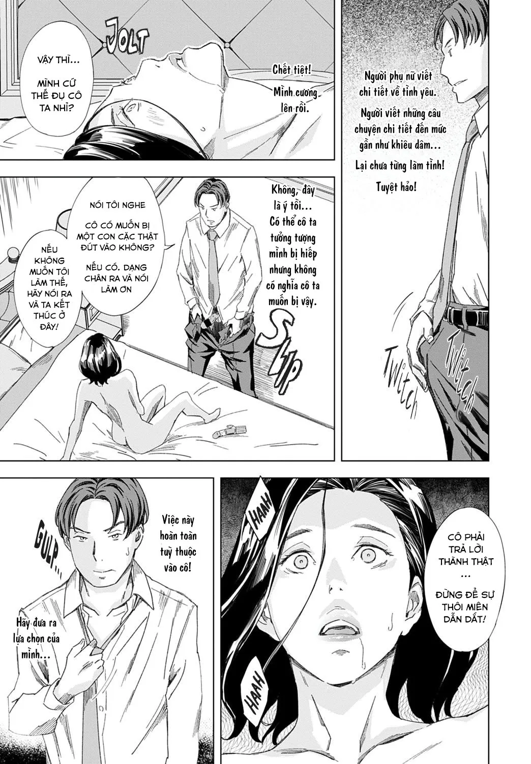HentaiVN.net - Ảnh 13 - Huấn luyện nữ nhà văn thành búp bê tình dục. [Joryuu Sakka Saimin Ningyou;Female Author Hypnotic Doll] - Oneshot