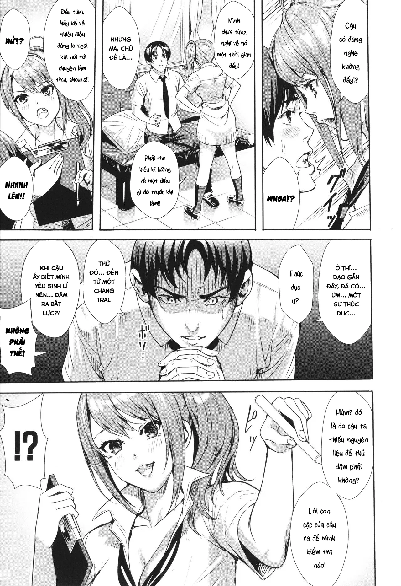 HentaiVN.net - Ảnh 10 - Seikatsubu e Youkoso [JK Genkai Koubi ~Goui Sounyuu de Bachibachi Nikuana-ka~;Seikatsubu e Youkoso Chuuhen] - Chap 1