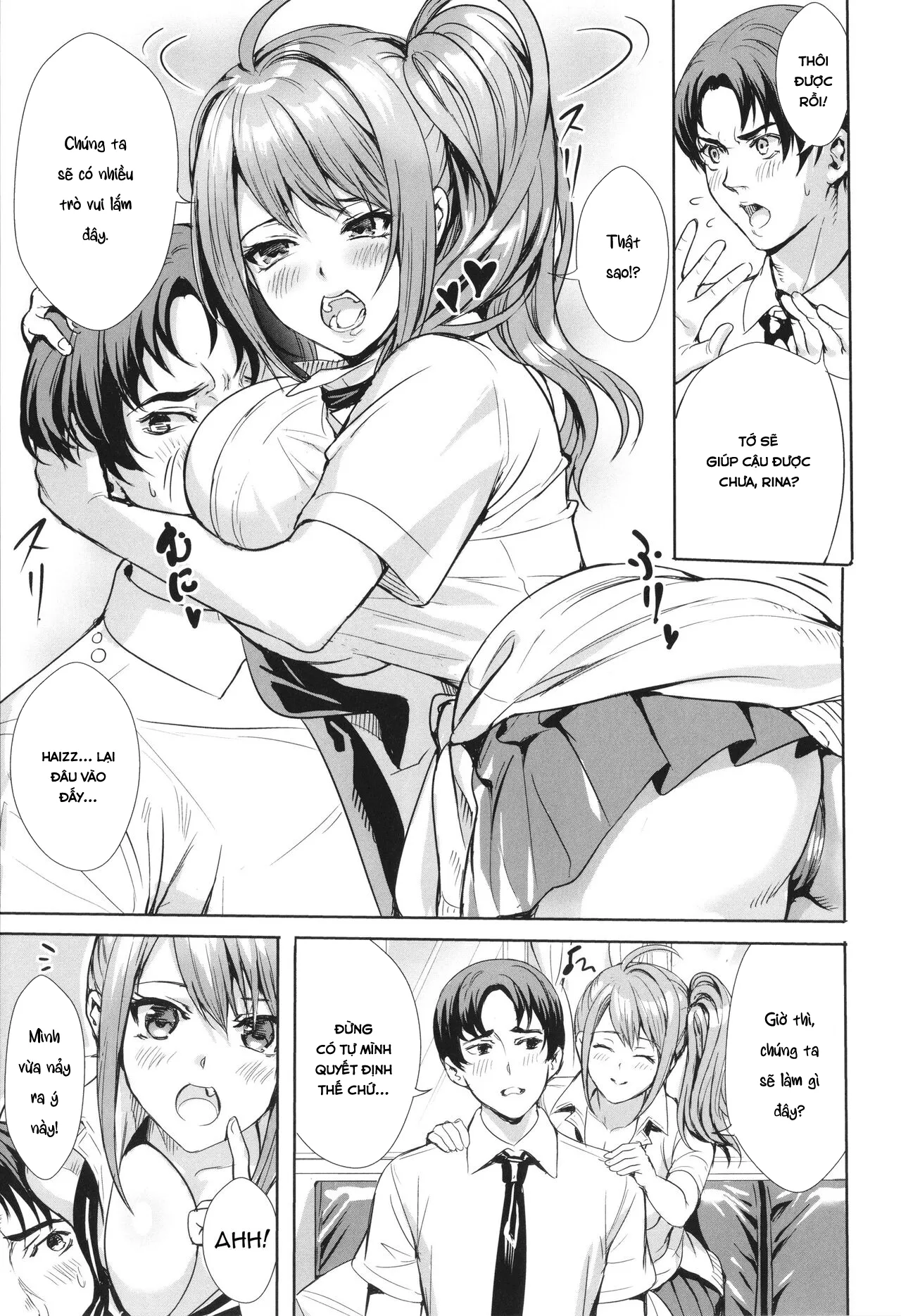 HentaiVN.net - Ảnh 8 - Seikatsubu e Youkoso [JK Genkai Koubi ~Goui Sounyuu de Bachibachi Nikuana-ka~;Seikatsubu e Youkoso Chuuhen] - Chap 1