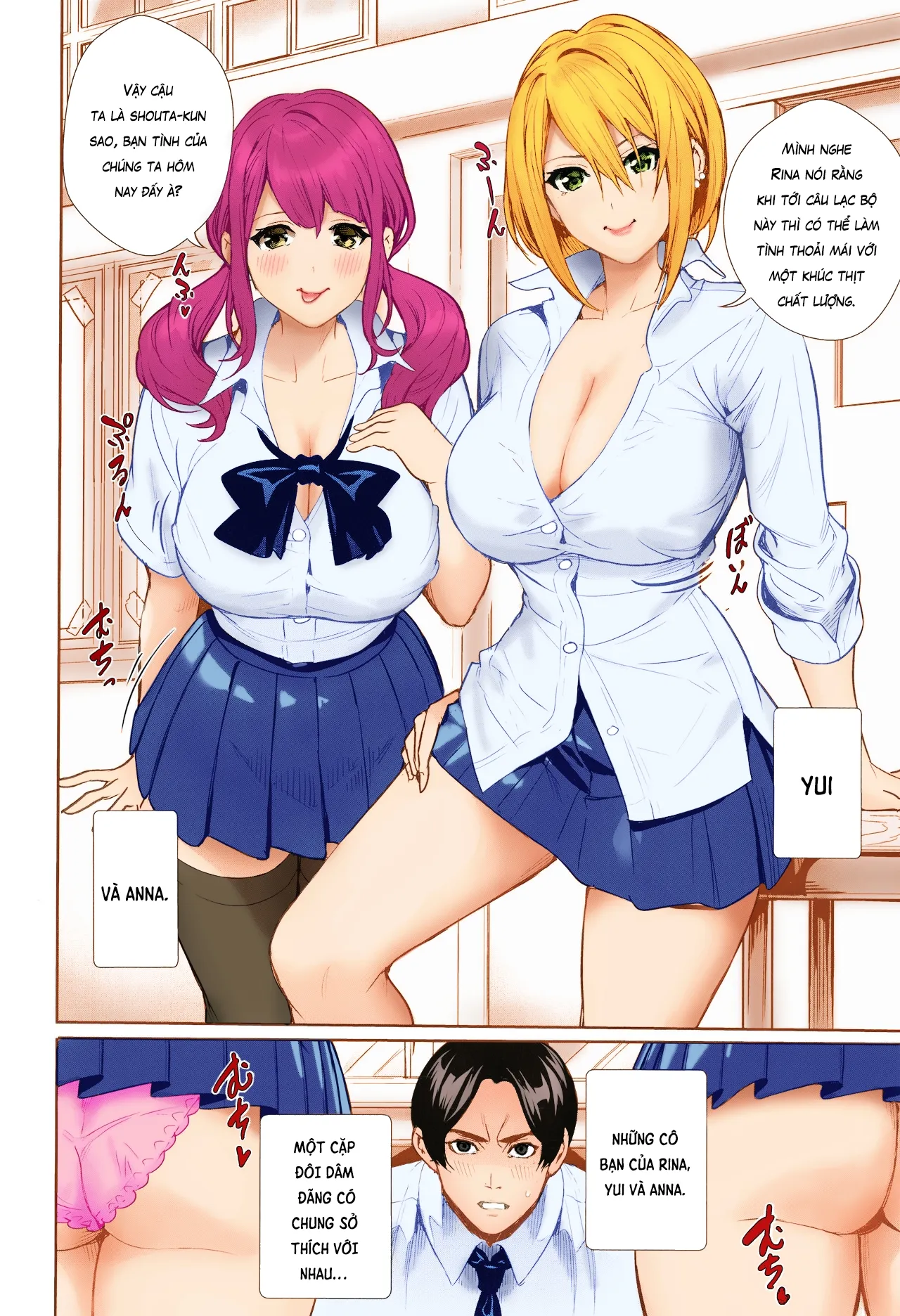 HentaiVN.net - Ảnh 4 - Seikatsubu e Youkoso [JK Genkai Koubi ~Goui Sounyuu de Bachibachi Nikuana-ka~;Seikatsubu e Youkoso Chuuhen] - Chap 2