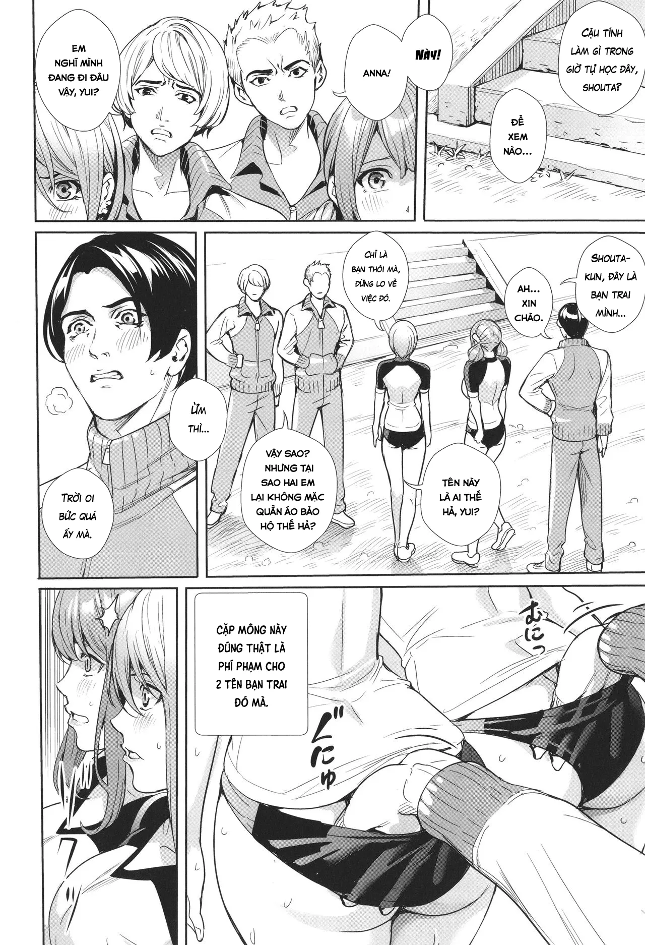 HentaiVN.net - Ảnh 8 - Seikatsubu e Youkoso [JK Genkai Koubi ~Goui Sounyuu de Bachibachi Nikuana-ka~;Seikatsubu e Youkoso Chuuhen] - Chap 2