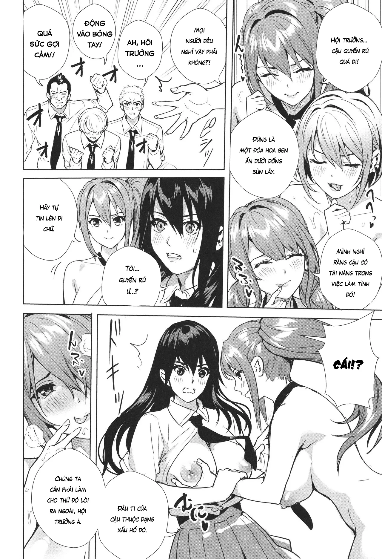 HentaiVN.net - Ảnh 14 - Seikatsubu e Youkoso [JK Genkai Koubi ~Goui Sounyuu de Bachibachi Nikuana-ka~;Seikatsubu e Youkoso Chuuhen] - Chap 3(Final)