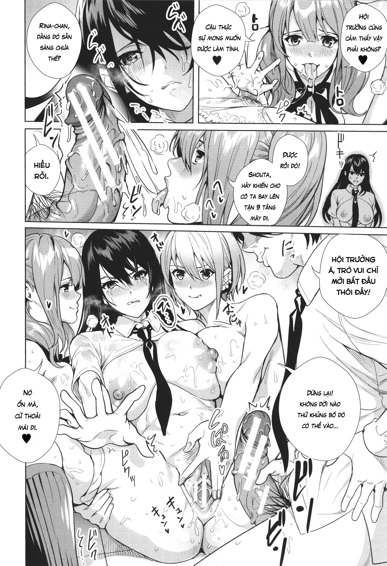 HentaiVN.net - Ảnh 20 - Seikatsubu e Youkoso [JK Genkai Koubi ~Goui Sounyuu de Bachibachi Nikuana-ka~;Seikatsubu e Youkoso Chuuhen] - Chap 3(Final)