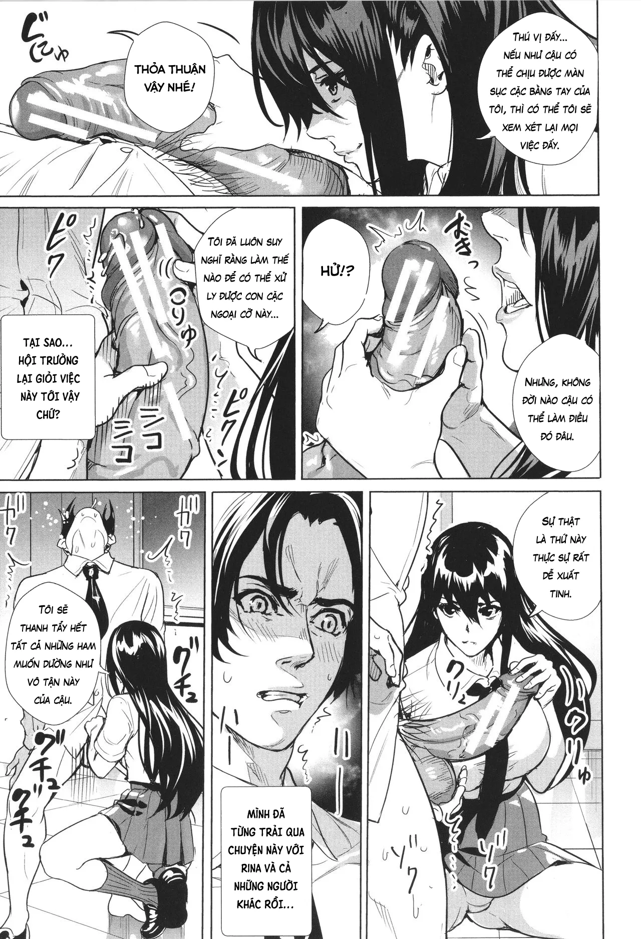 HentaiVN.net - Ảnh 7 - Seikatsubu e Youkoso [JK Genkai Koubi ~Goui Sounyuu de Bachibachi Nikuana-ka~;Seikatsubu e Youkoso Chuuhen] - Chap 3(Final)