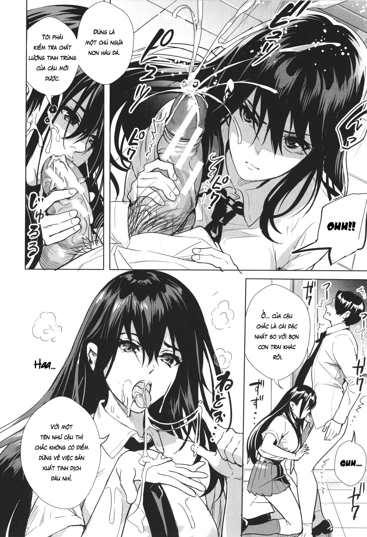 HentaiVN.net - Ảnh 8 - Seikatsubu e Youkoso [JK Genkai Koubi ~Goui Sounyuu de Bachibachi Nikuana-ka~;Seikatsubu e Youkoso Chuuhen] - Chap 3(Final)