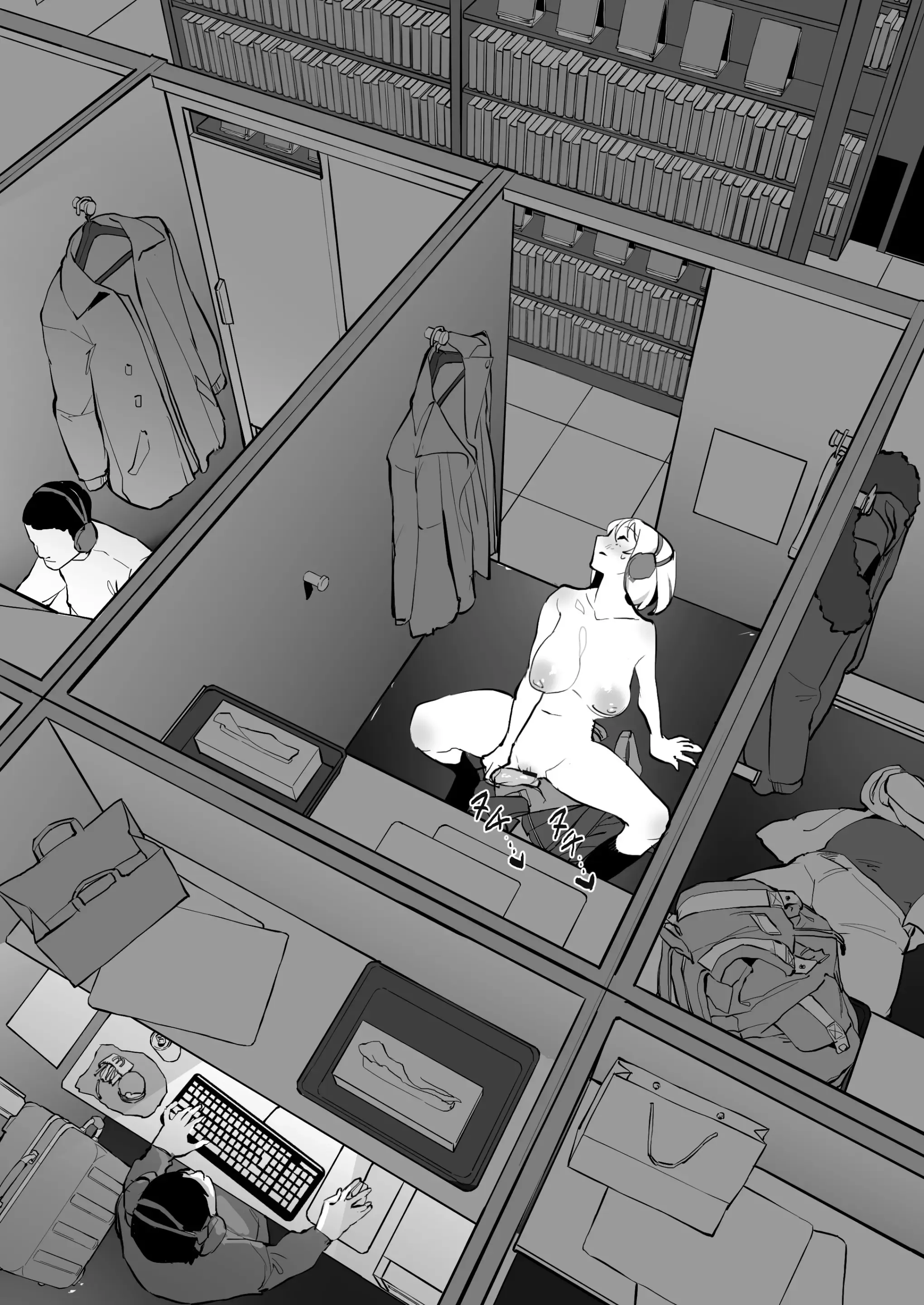 HentaiVN.net - Ảnh 3 - Tiệm nét [Internet cafe] - Oneshot