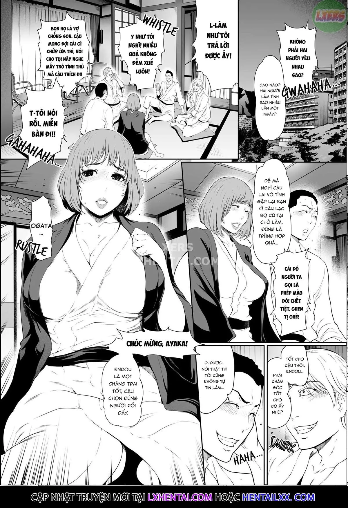 HentaiVN.net - Ảnh 8 - Vợ Tôi Đã Trở Thành Bồn Chứa Tinh Ở Suối Nước Nóng [My Wife Became A Cum Dump For Her Circle Of Friends At The Hot Springs] - Oneshot