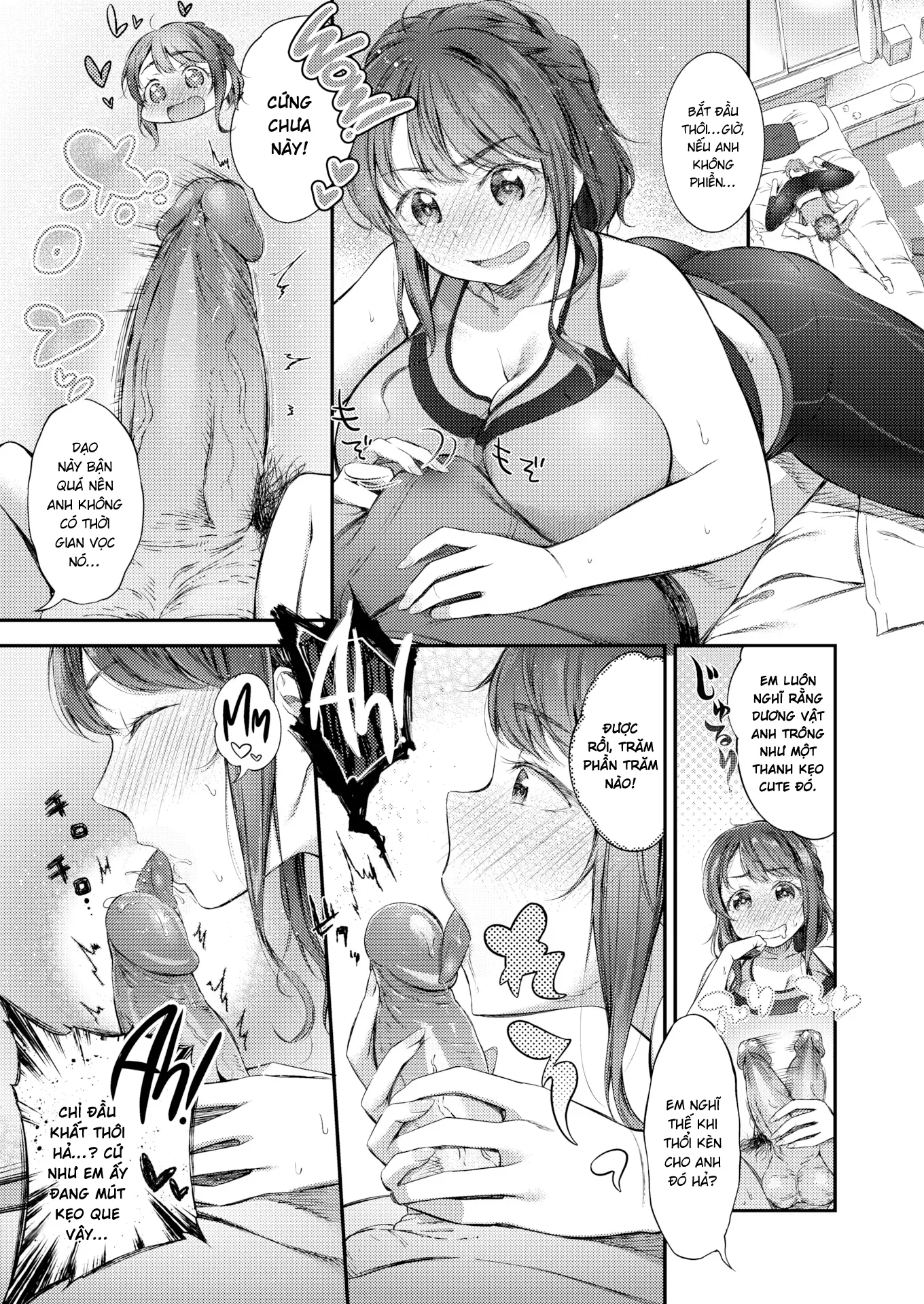 HentaiVN.net - Ảnh 8 - Giao hết đồ ngọt ra đây! - Oneshot