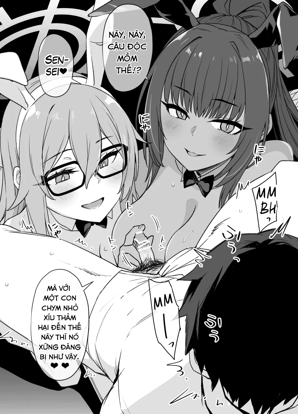 HentaiVN.net - Ảnh 11 - Blue Archive:Brainwashing Bunny Slave - Oneshot