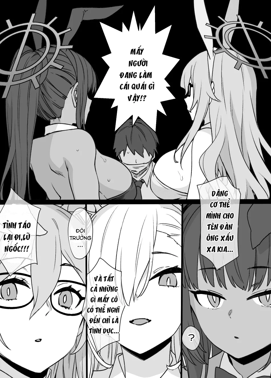 HentaiVN.net - Ảnh 17 - Blue Archive:Brainwashing Bunny Slave - Oneshot