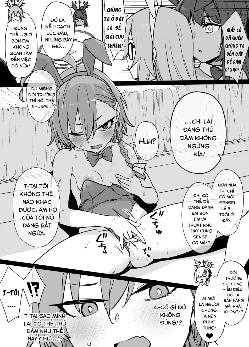 HentaiVN.net - Ảnh 18 - Blue Archive:Brainwashing Bunny Slave - Oneshot