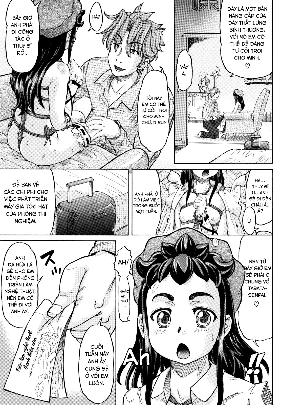 HentaiVN.net - Ảnh 5 - Hachimitsu Drop [はちみつドロップ] - Chap 3