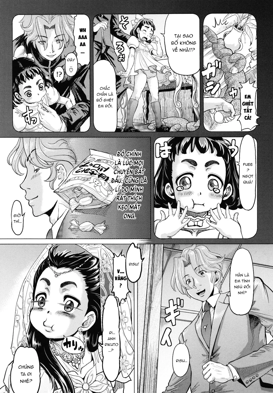 HentaiVN.net - Ảnh 30 - Hachimitsu Drop [はちみつドロップ] - Chap 7