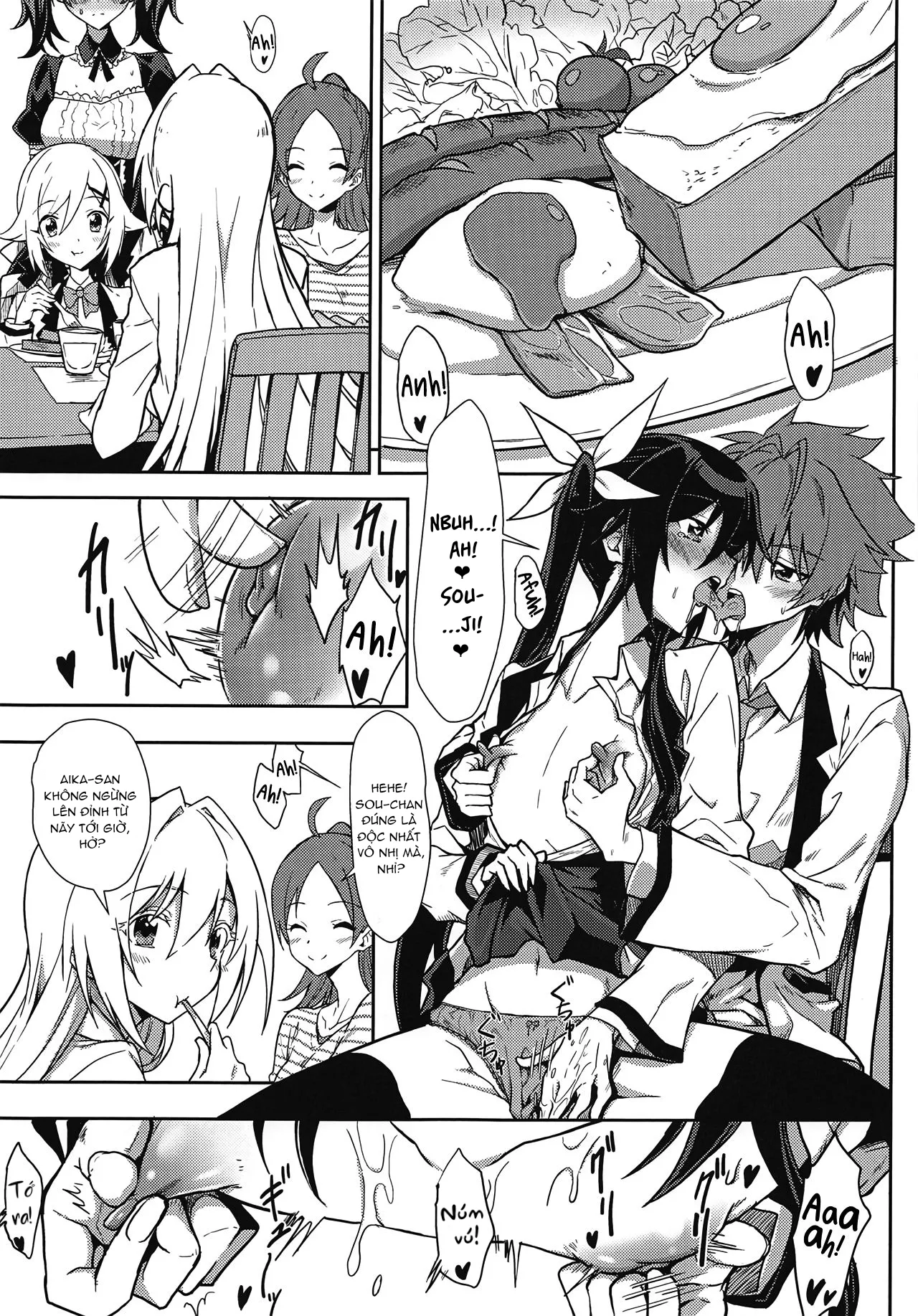 HentaiVN.net - Ảnh 4 - A day in the life of the small tittied Aika-san and her sensitive nipples - Oneshot