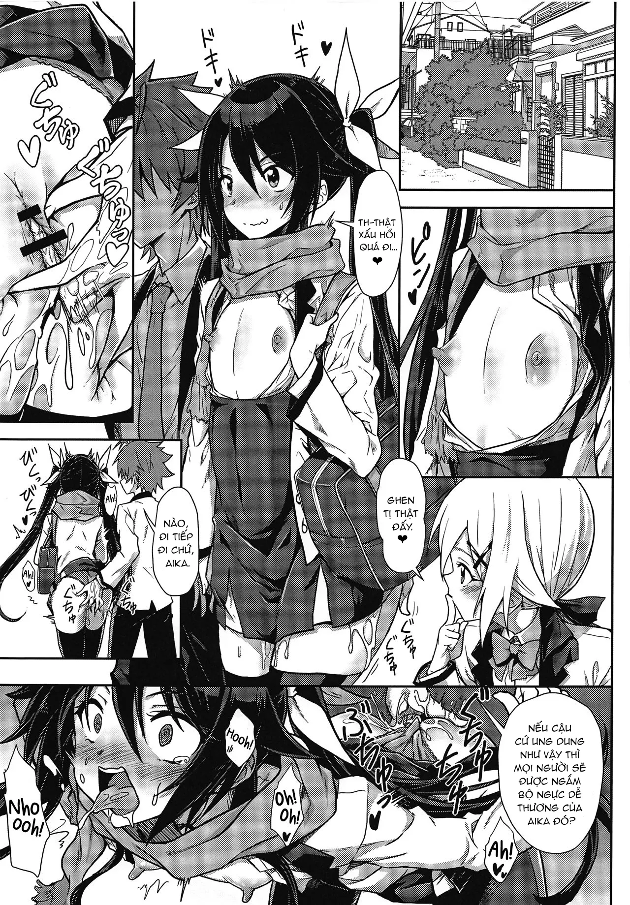 HentaiVN.net - Ảnh 6 - A day in the life of the small tittied Aika-san and her sensitive nipples - Oneshot