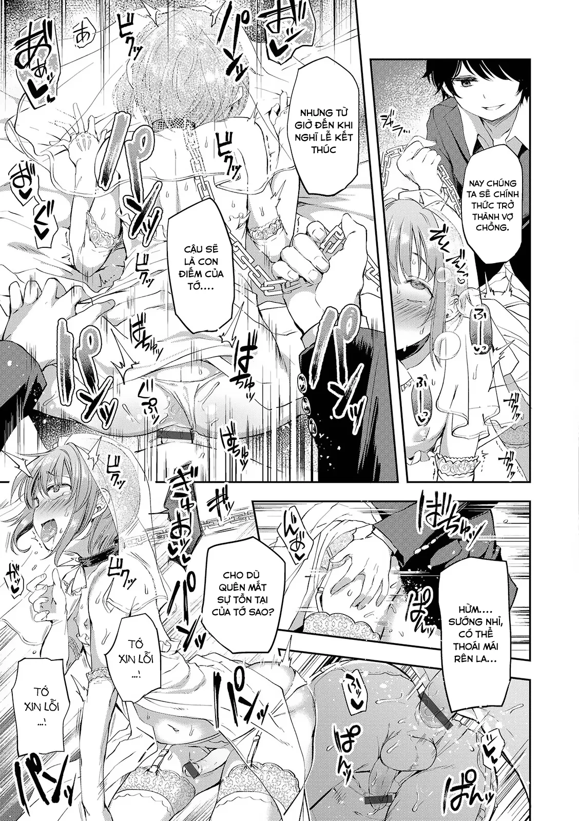 HentaiVN.net - Ảnh 16 - Ngày chúng ta thành vợ thành chồng [Kimi wo Metoru Hi] - Oneshot