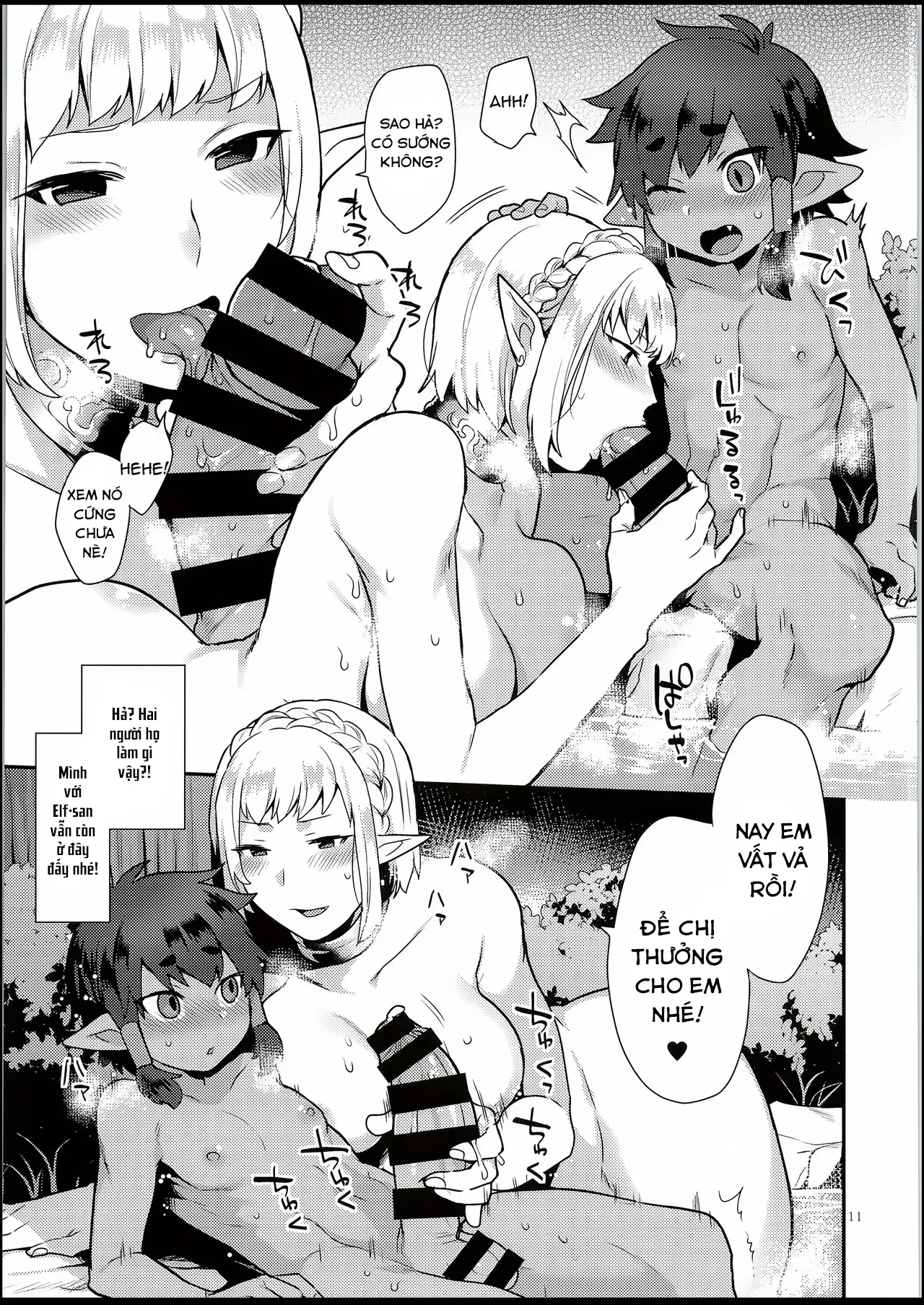 HentaiVN.net - Ảnh 11 - Elf Onsen - Oneshot